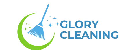 Blue and Green Simple Cleaning Services Logo (1)